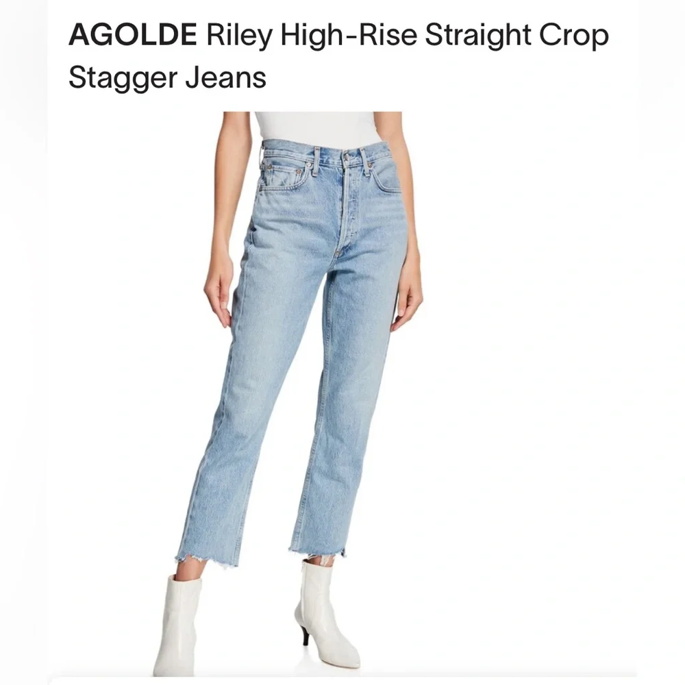 Agolde Riley Jeans - Picture 3 of 5